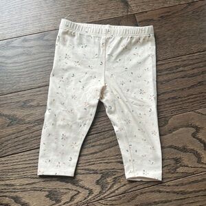 Chloe beige leggings pants 12 months baby EUC luxury designer 1 year chloé